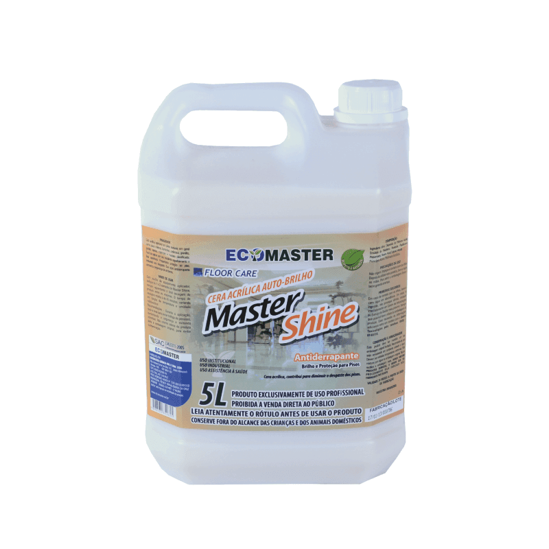 Cera acrílica auto brilho Master SHINE